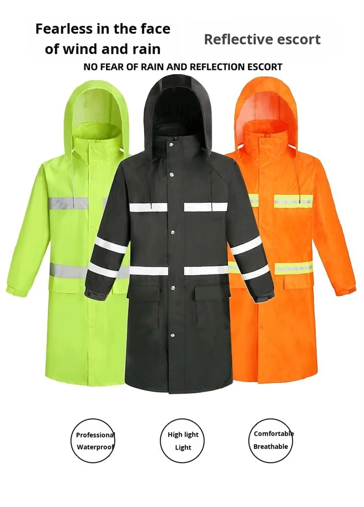 Hi Vis Reflective Safety Rainc16
