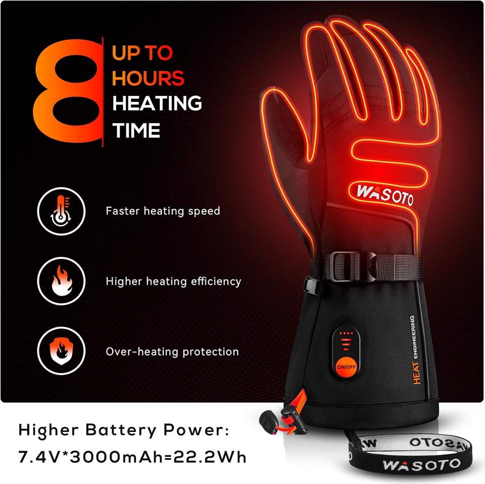 Heated MenS Gloves2 Heated MenS Gloves2